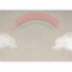 Wandbild Regenbogen im Regen - Wandkunst fürs Kinderzimmer