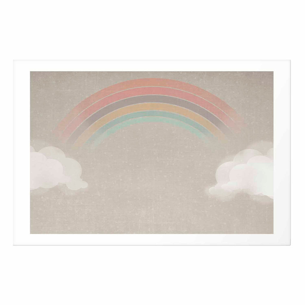 Rainbow in the Rain Kids Poster