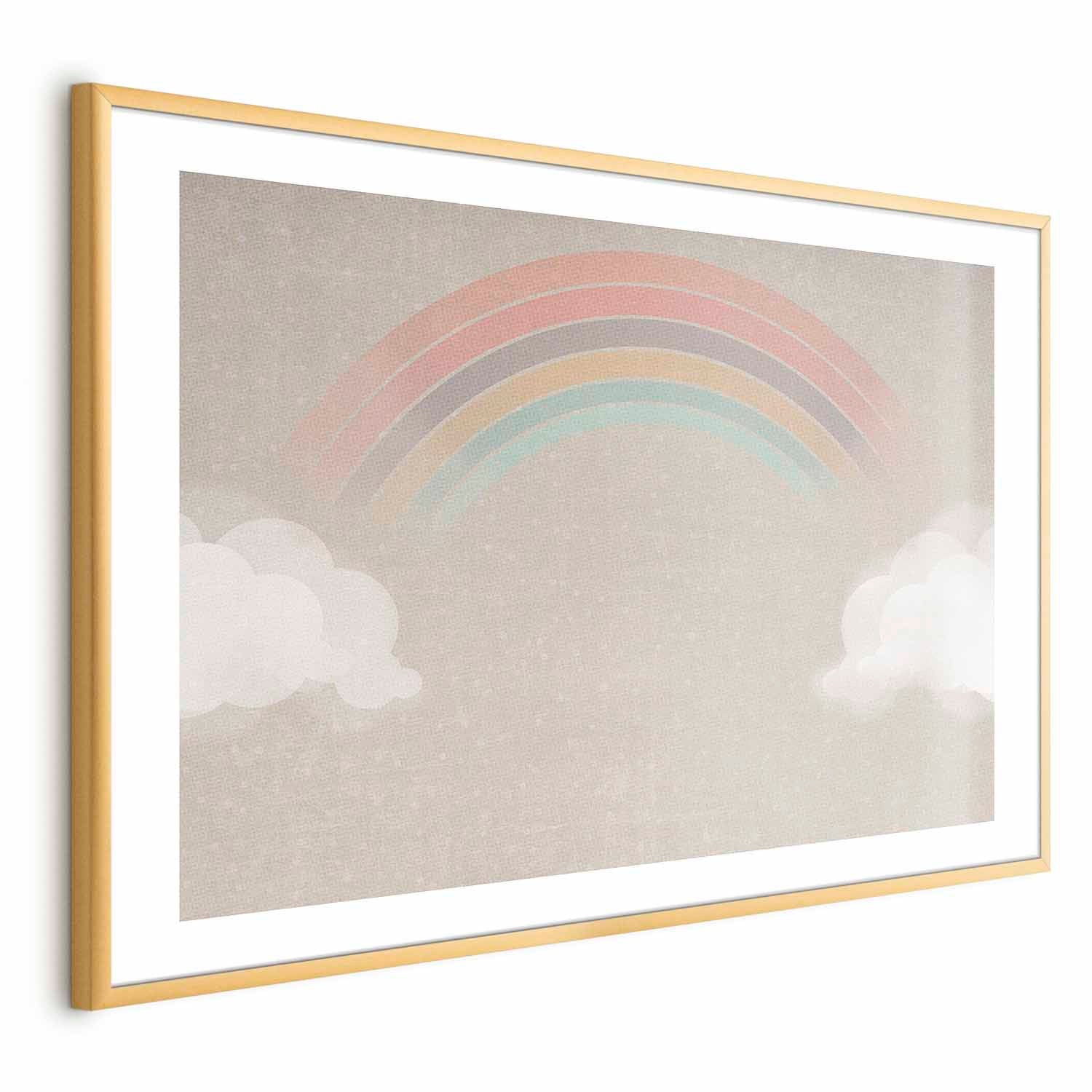 Rainbow in the Rain Kids Poster