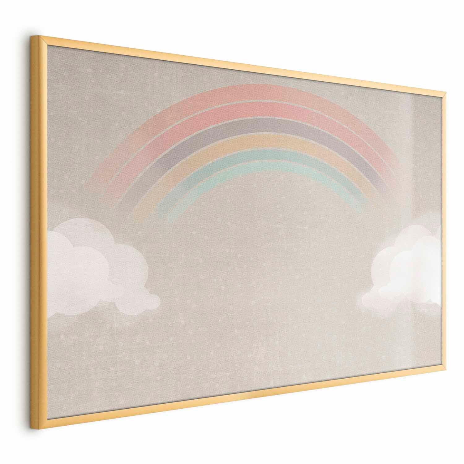 Rainbow in the Rain Kids Poster