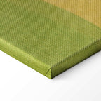 Giraffe Driving Car Sunny Day Canvas Print