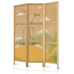 Japanese Room Divider - Dreamy Traveler Giraffe
