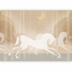 Wandgemälde – Galoppierende Pferde