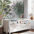 Madagascar Flora Tropical Animal Watercolour Wall Mural