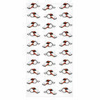 Soccer Whistles Black White Red Wallpaper