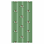 Sports Whistles Striped Green Kids Wallpaper