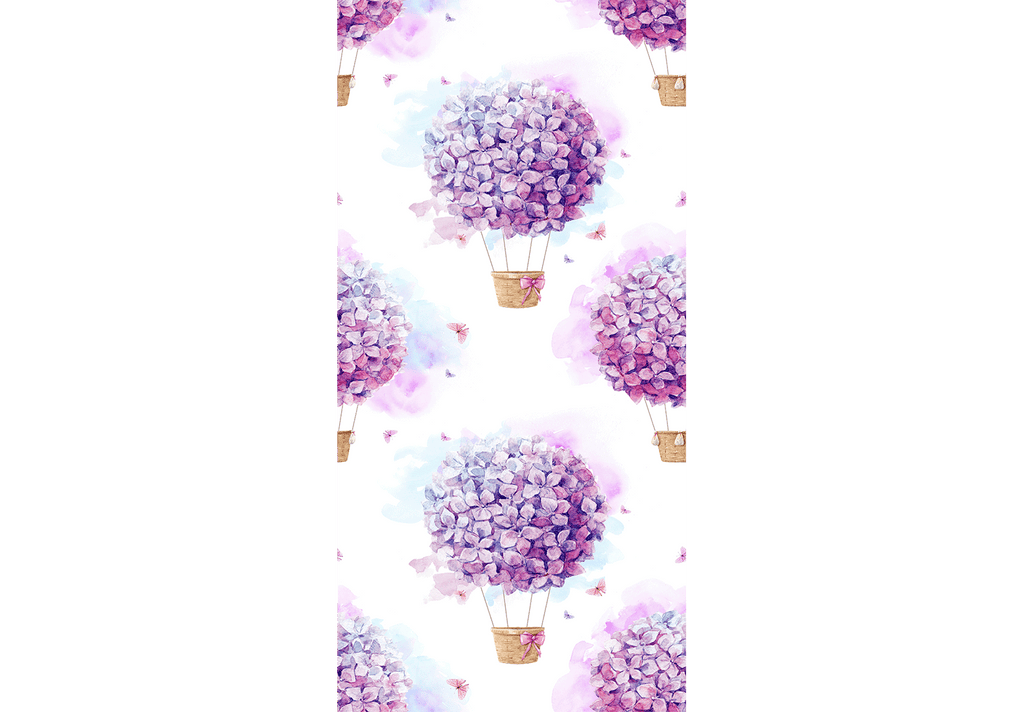 Balloons of Flowers Wallpaper for Children