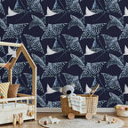 Underwater Fish Pattern Children's Wallpaper