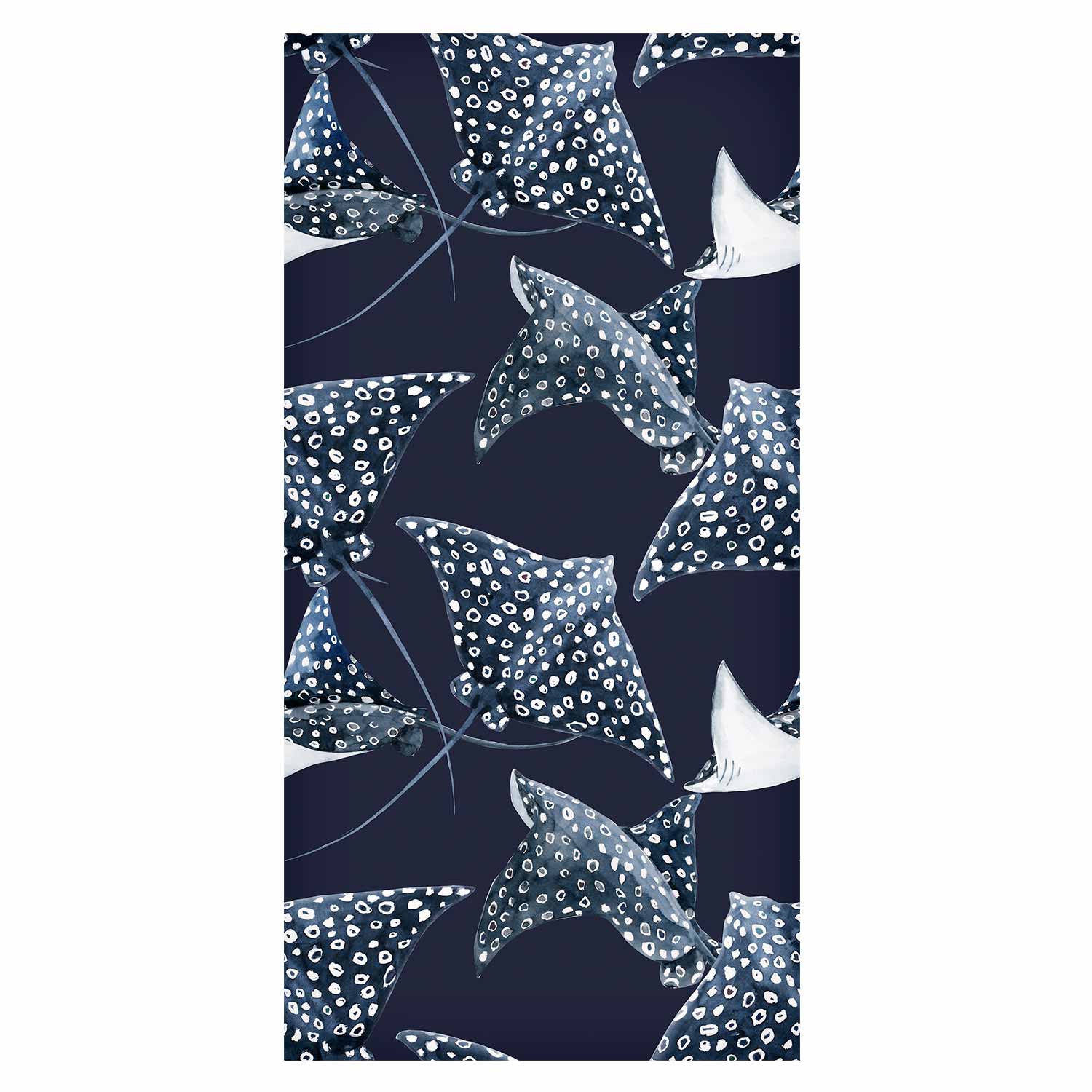 Underwater Fish Pattern Children's Wallpaper