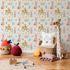 Wallpaper Bunny Idyll for Children