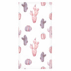 Pink Cacti Nature Wallpaper