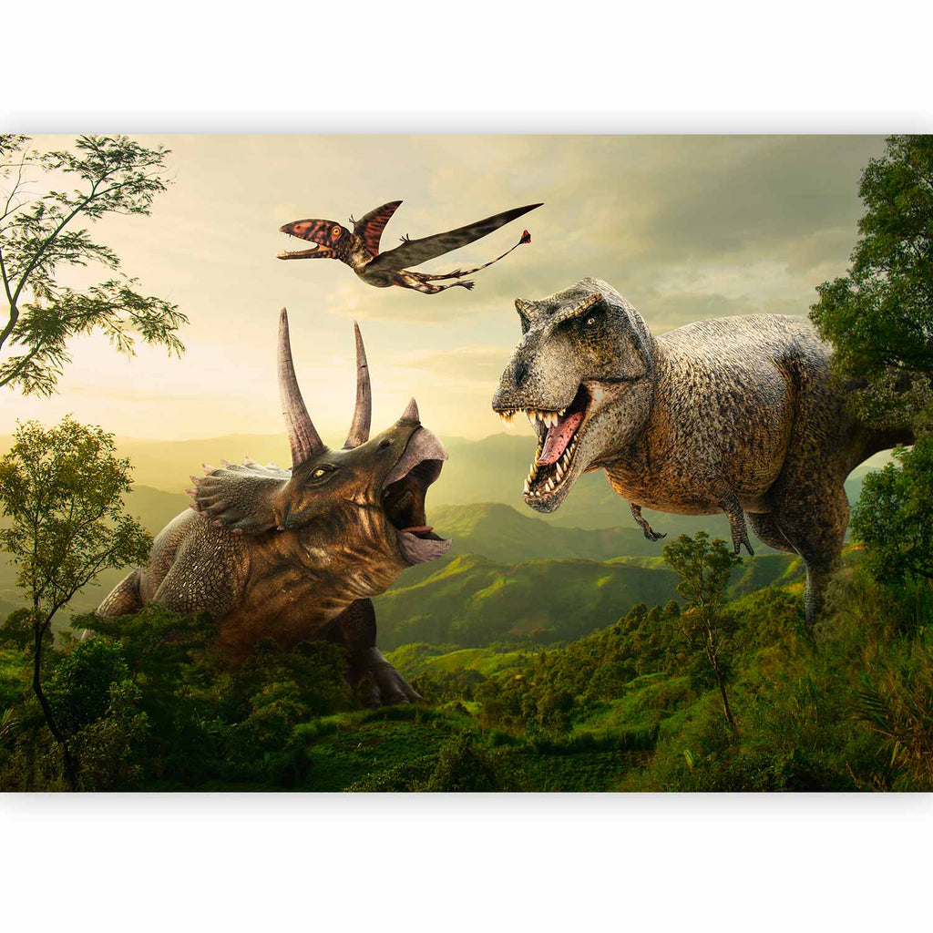Dinosaur Forest Fantasy Wall Mural