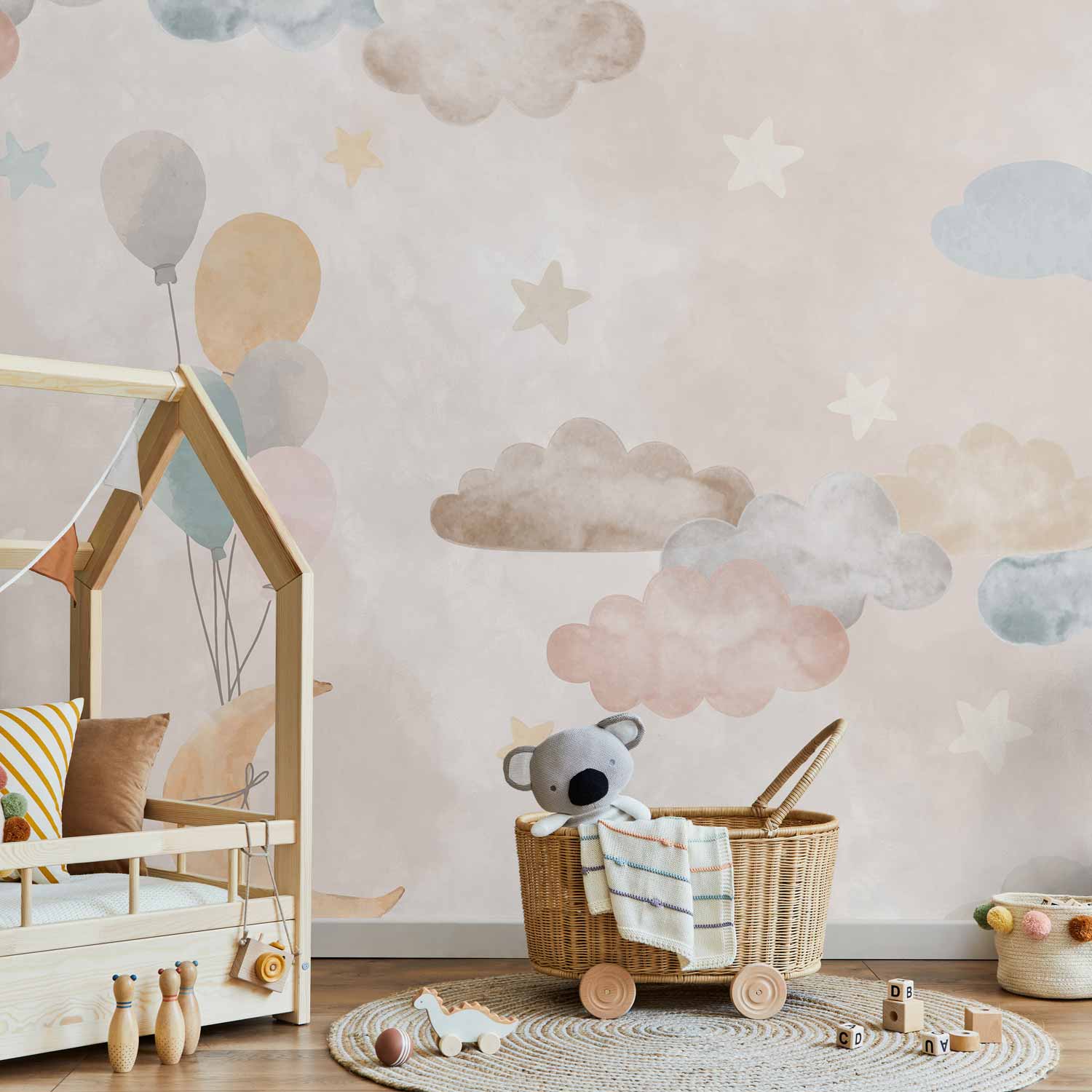 Wall Mural - Fairy Tale Sky for Children
