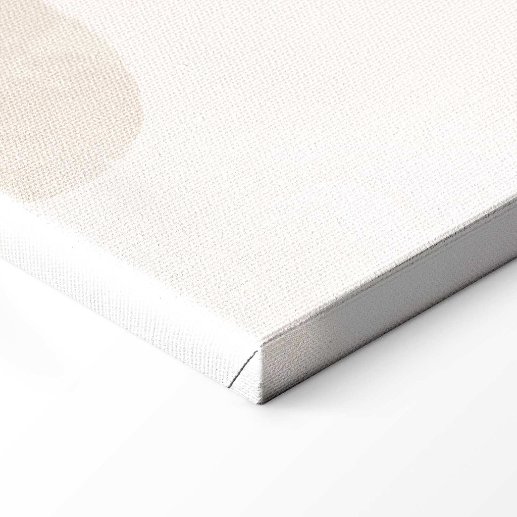 Pastel Moon and Balloons Fantasy Canvas Print