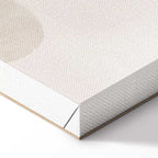 Pastel Moon and Balloons Fantasy Canvas Print