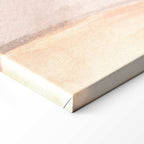 Happy Sloth Rainbow Stars Kids Canvas Print