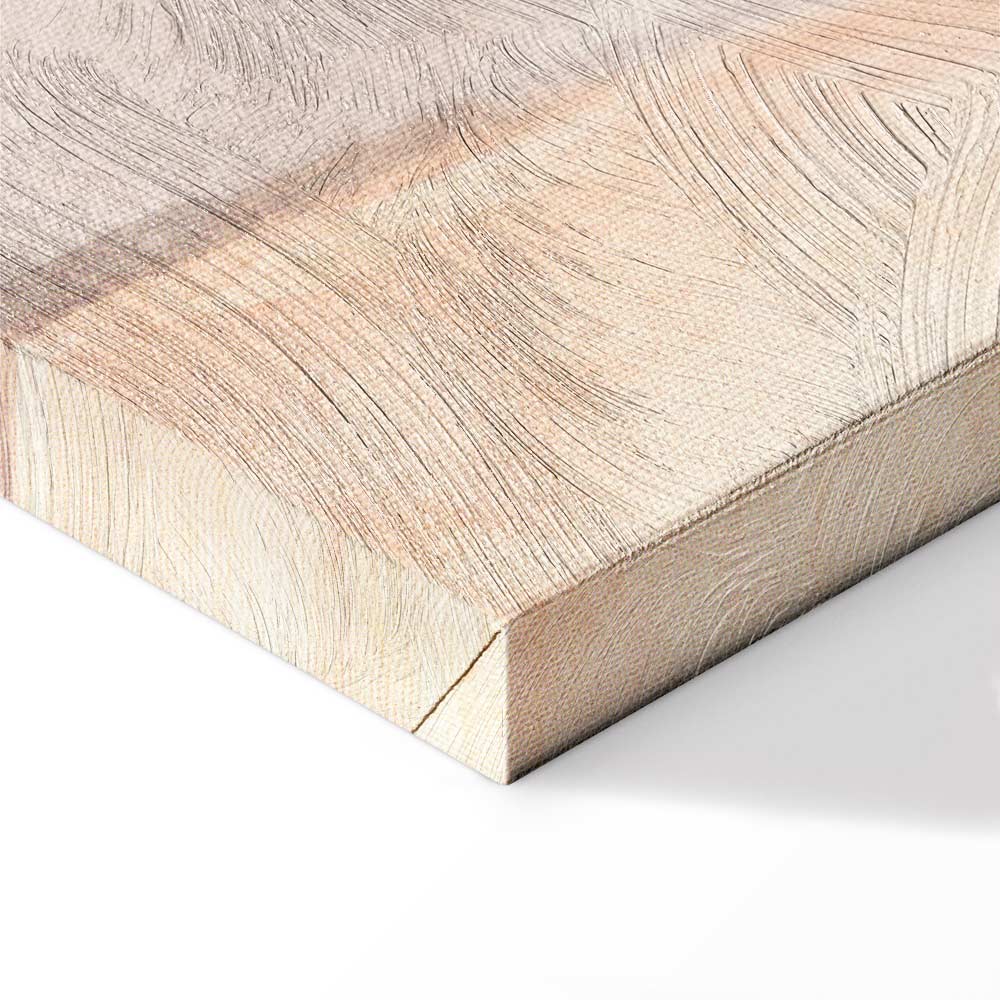 Happy Sloth Rainbow Stars Kids Canvas Print