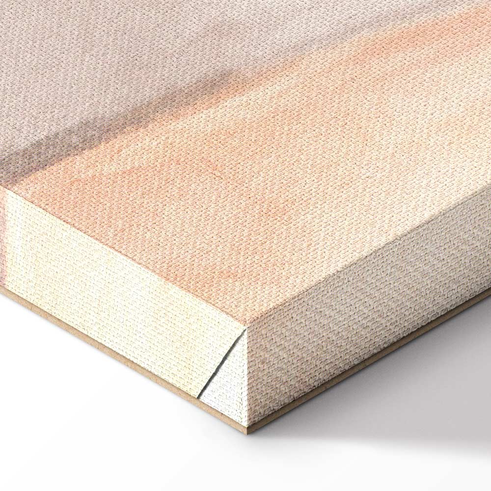 Happy Sloth Rainbow Stars Kids Canvas Print