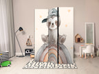 Room Divider: Happy Sloth on Rainbow Stars