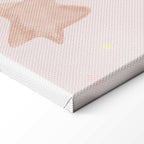 Rainbow and Moon Phases Kids Canvas Print