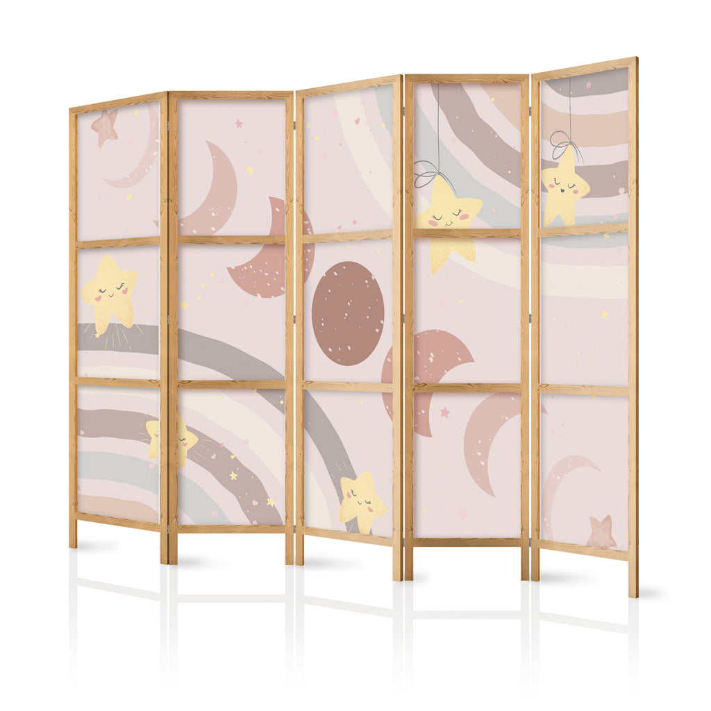 Japanese Room Divider – Joyful Sky Beige