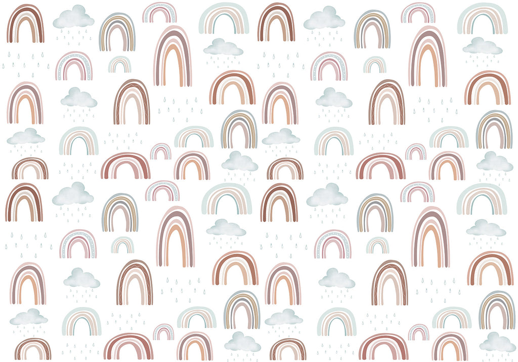 Wall Mural Rainbow After Rain for Children