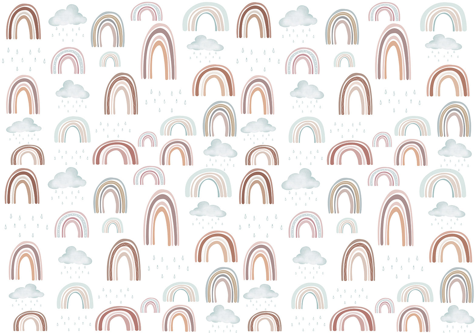 Wall Mural Rainbow After Rain for Children