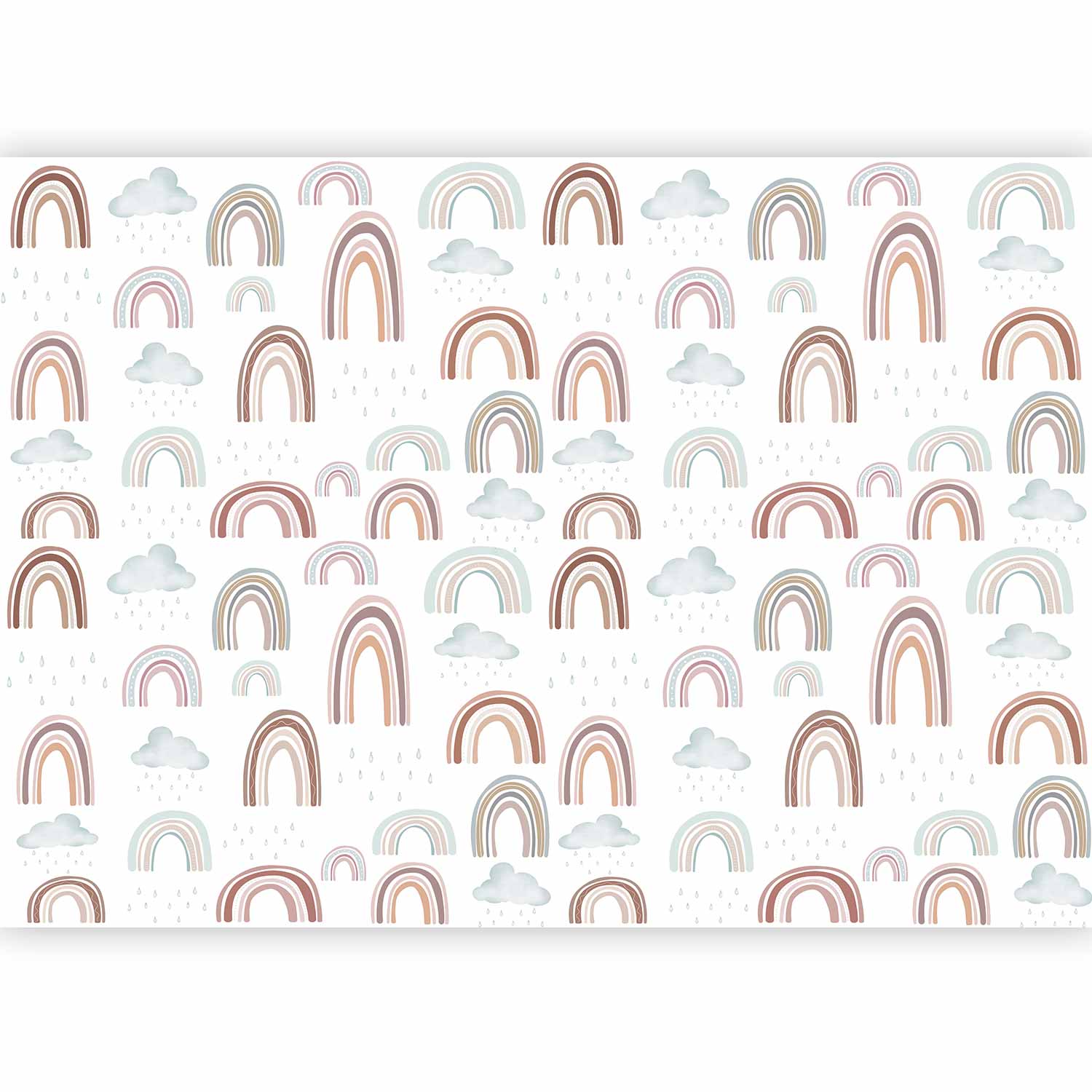 Wall Mural Rainbow After Rain for Children