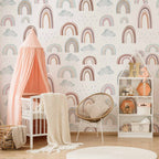 Wall Mural Rainbow After Rain for Children