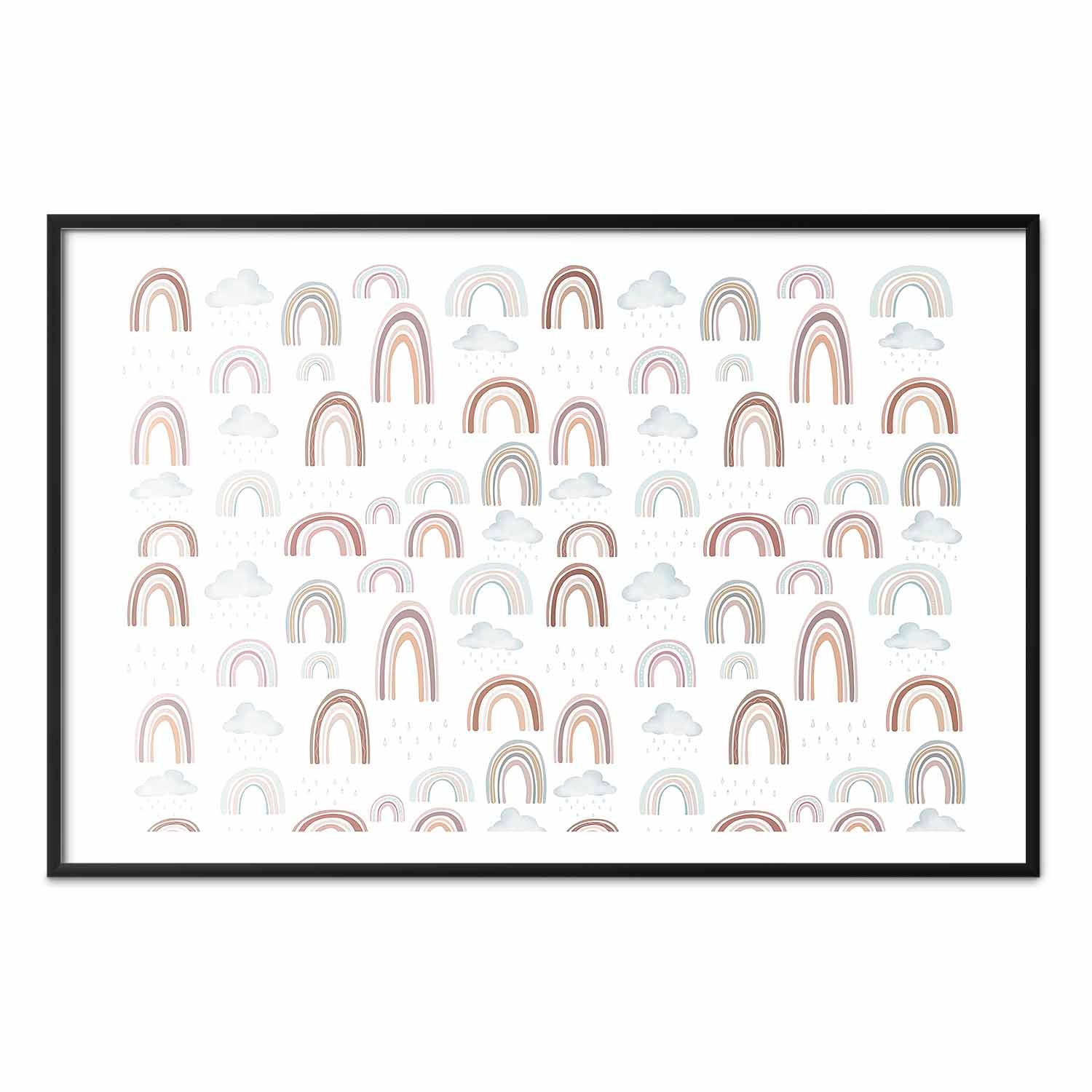 Rainbow After the Rain Kids Poster