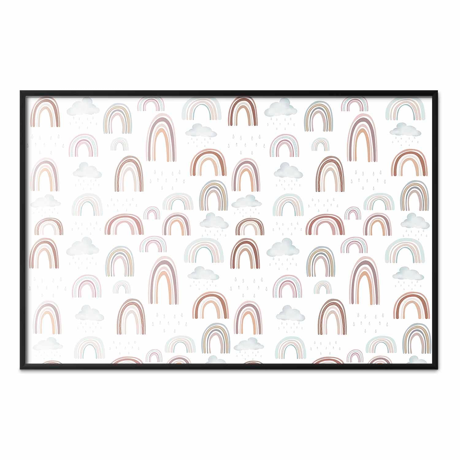 Rainbow After the Rain Kids Poster