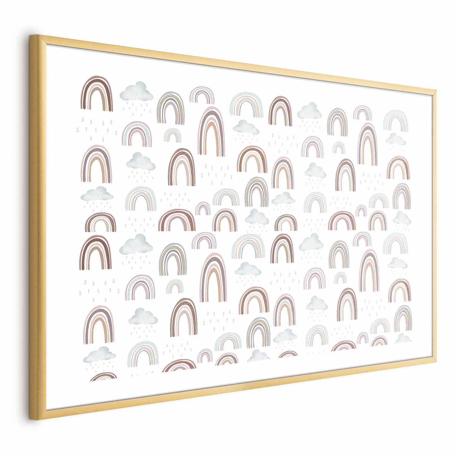 Rainbow After the Rain Kids Poster