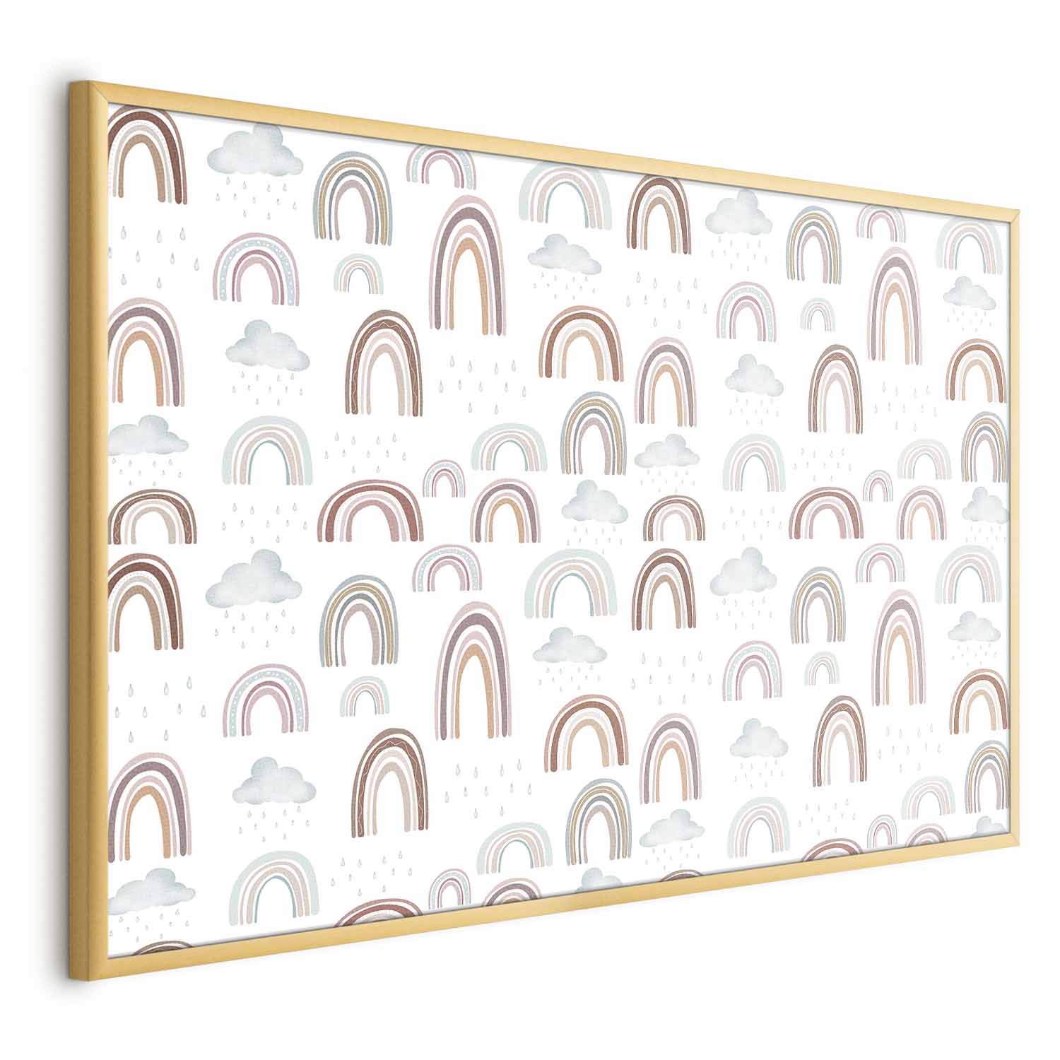 Rainbow After the Rain Kids Poster