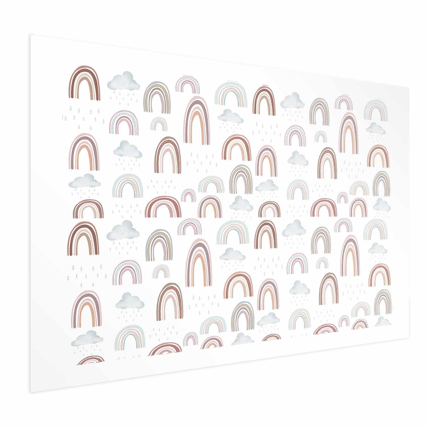 Rainbow After the Rain Kids Poster