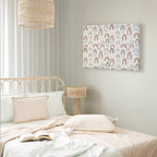 Pastel Rainbow Clouds Children's Canvas Print