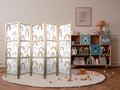 Rainbows and Clouds 5-Panel Japanese Room Divider