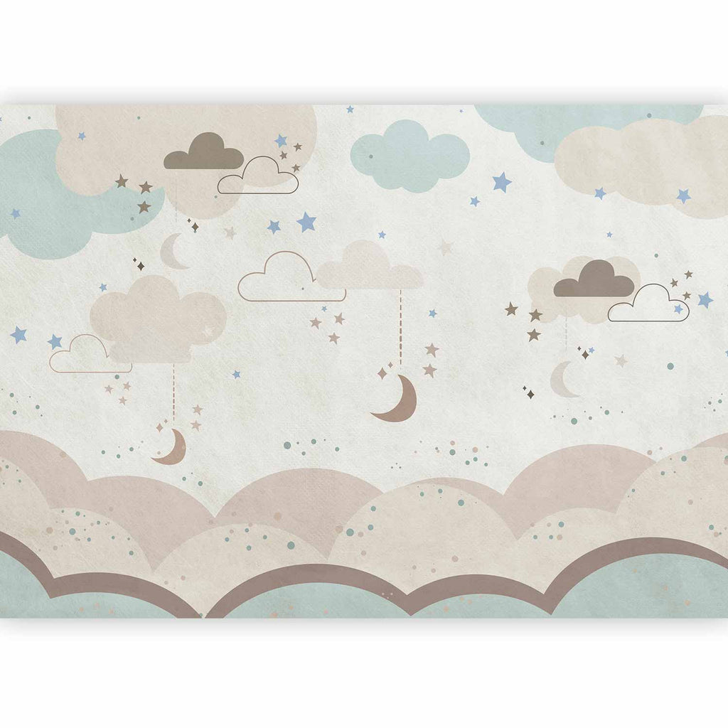 Wall Mural - Fairytale Night: Dreamy Kids Room Art