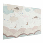 Fairytale Night Beige Kids Poster