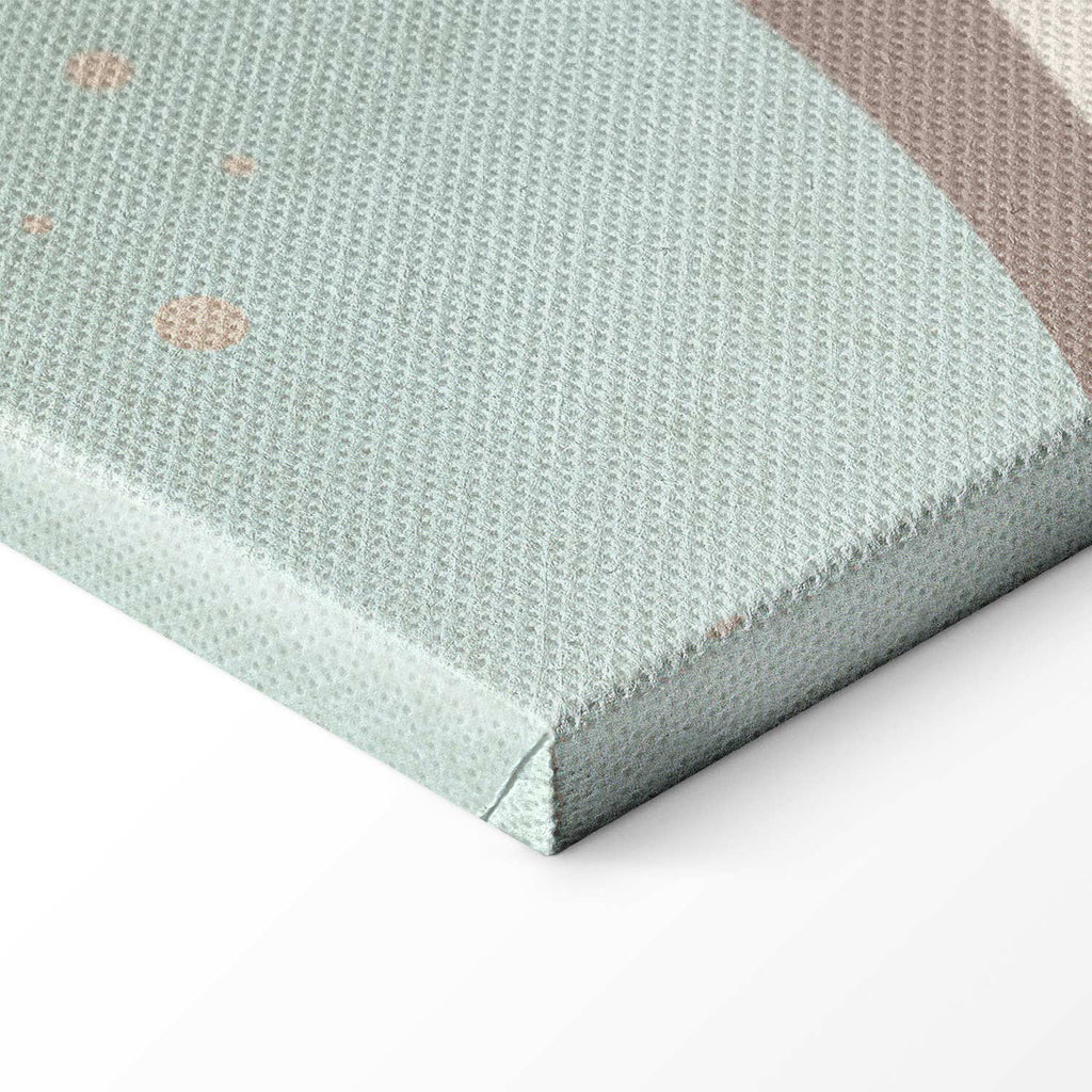 Cloudy Night Sky Moons Canvas Print