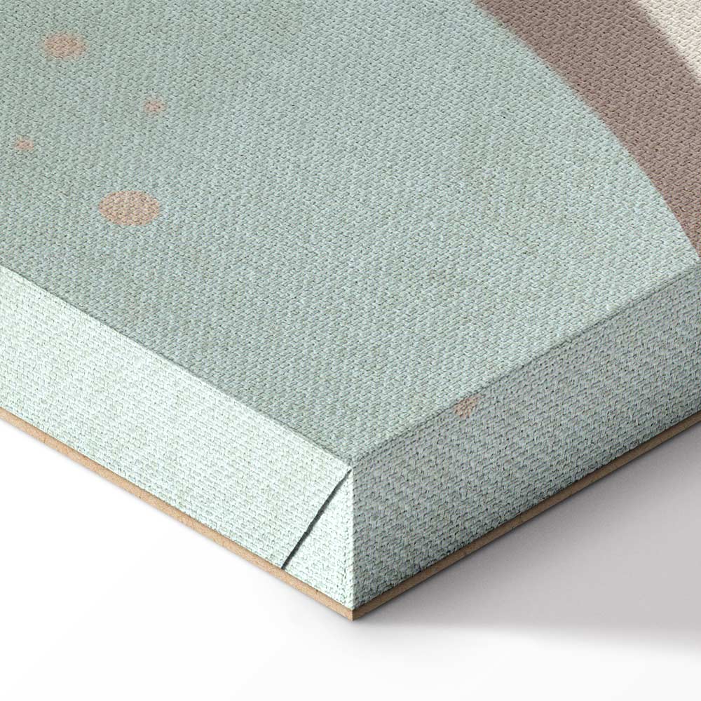 Cloudy Night Sky Moons Canvas Print