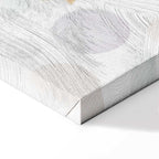 Pastel Space Bear Car Race Canvas Print