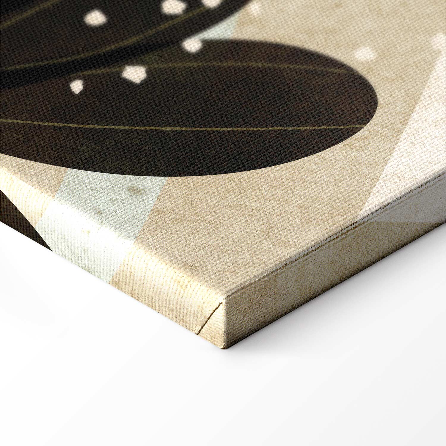 Rainbow Sun and Birds Kids Canvas Print