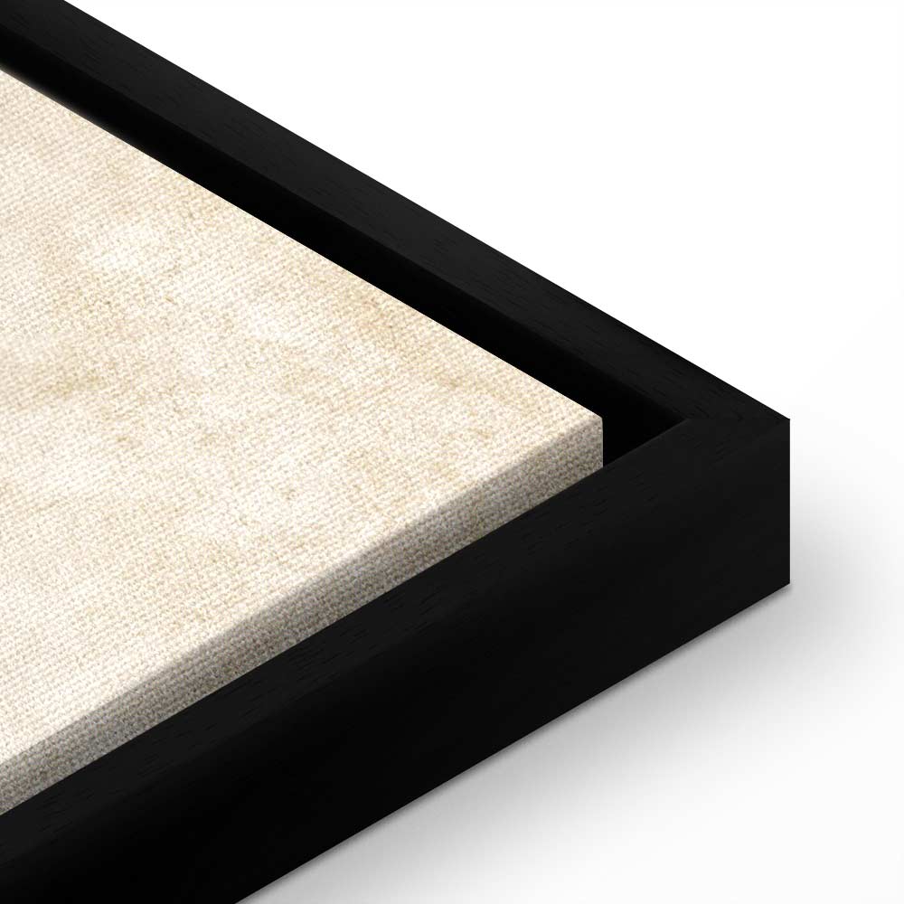 Canvas Print Rainbow and Sun Above Birds in Subdued Colors