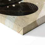 Rainbow Sun and Birds Kids Canvas Print