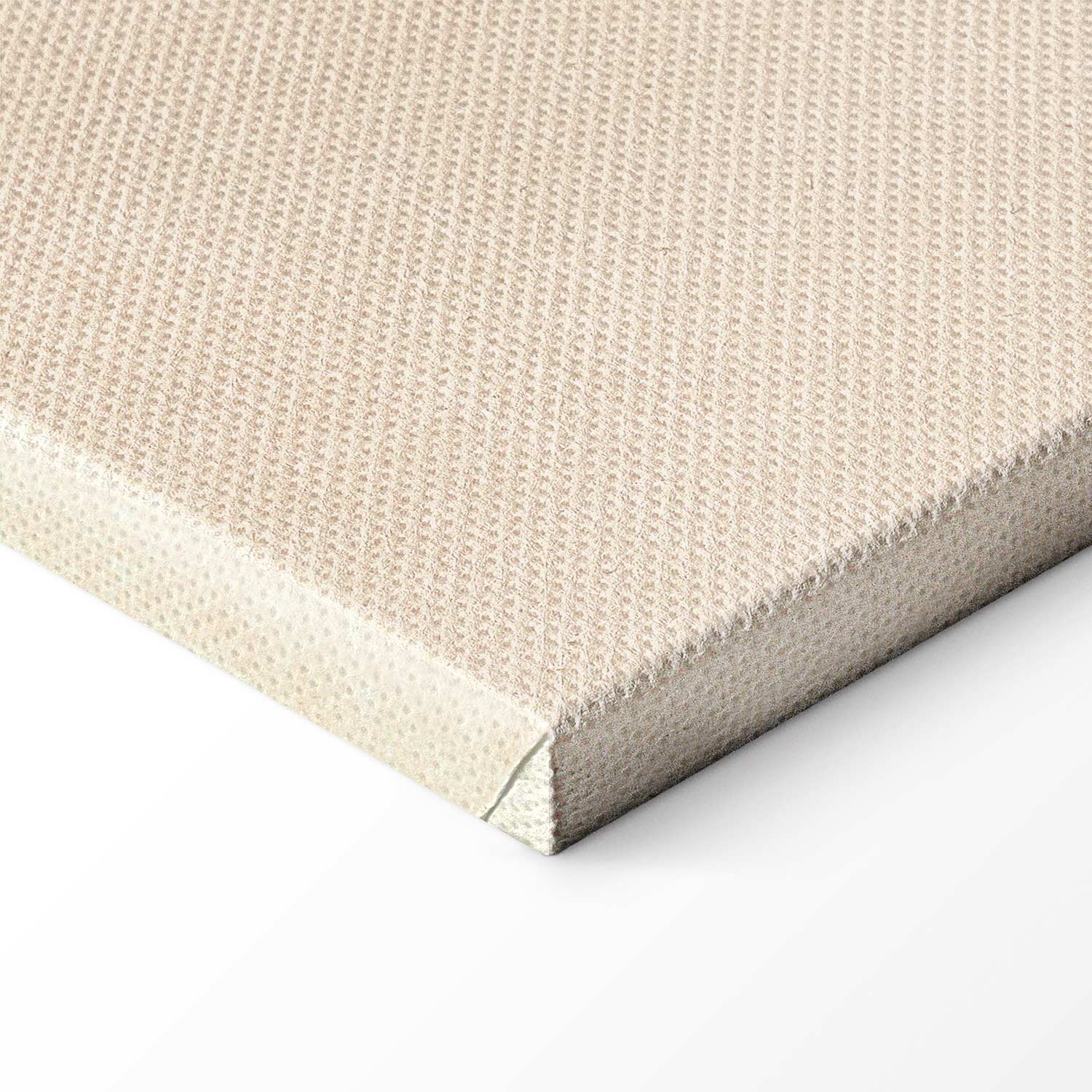 Zoo Alphabet Beige Children's Canvas Print