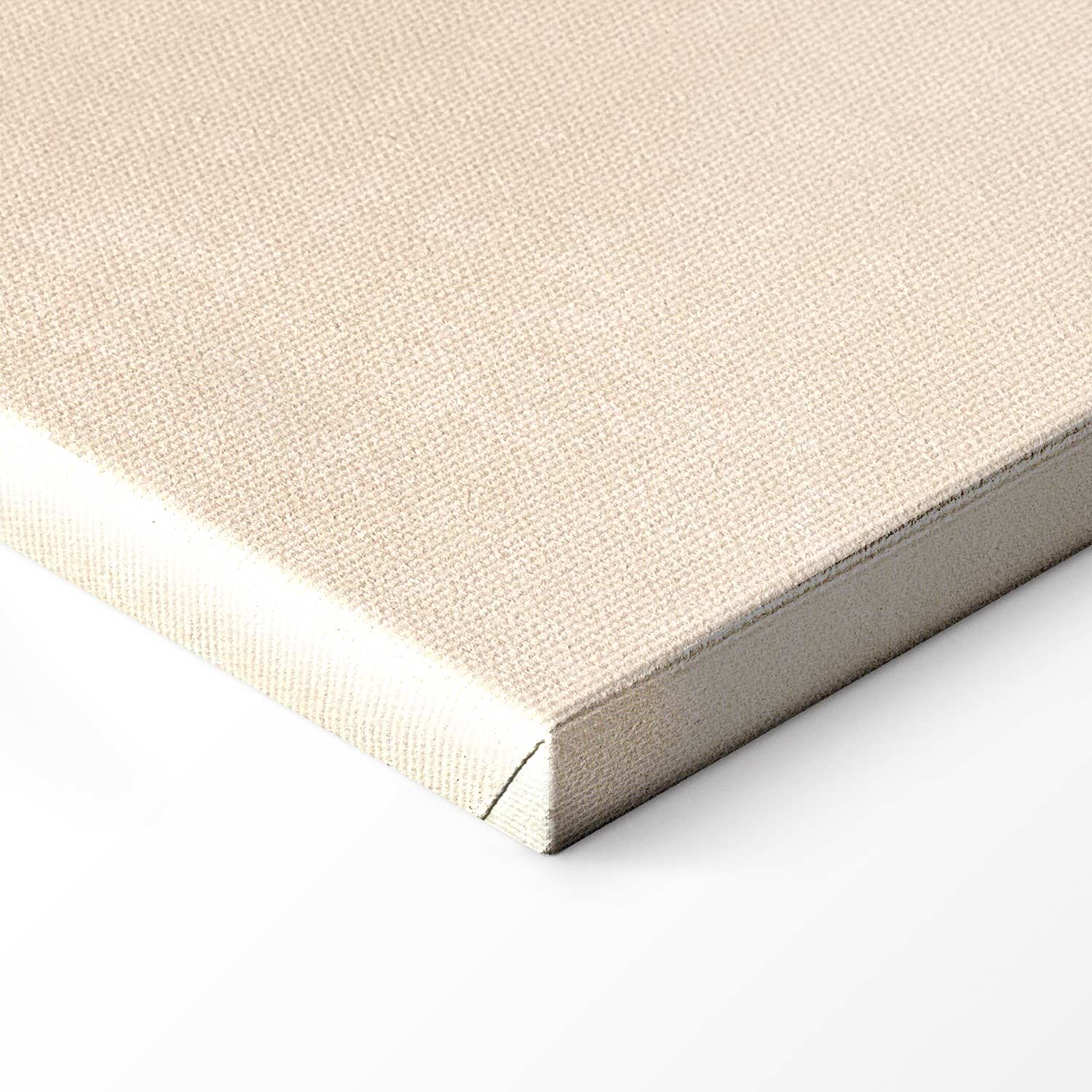 Zoo Alphabet Beige Children's Canvas Print