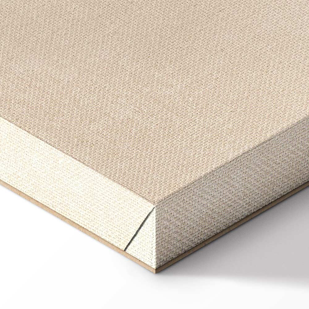 Zoo Alphabet Beige Children's Canvas Print