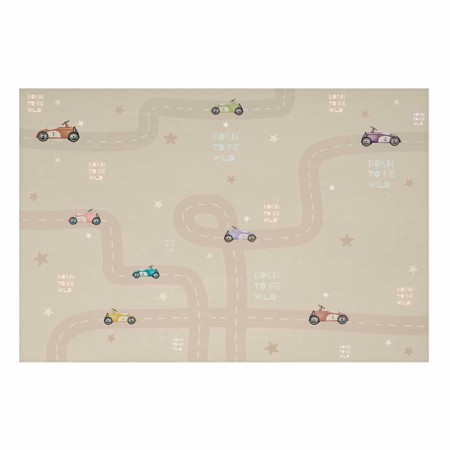 Racing Cars Kids Poster