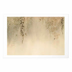 Beige Hummingbirds Nature Poster