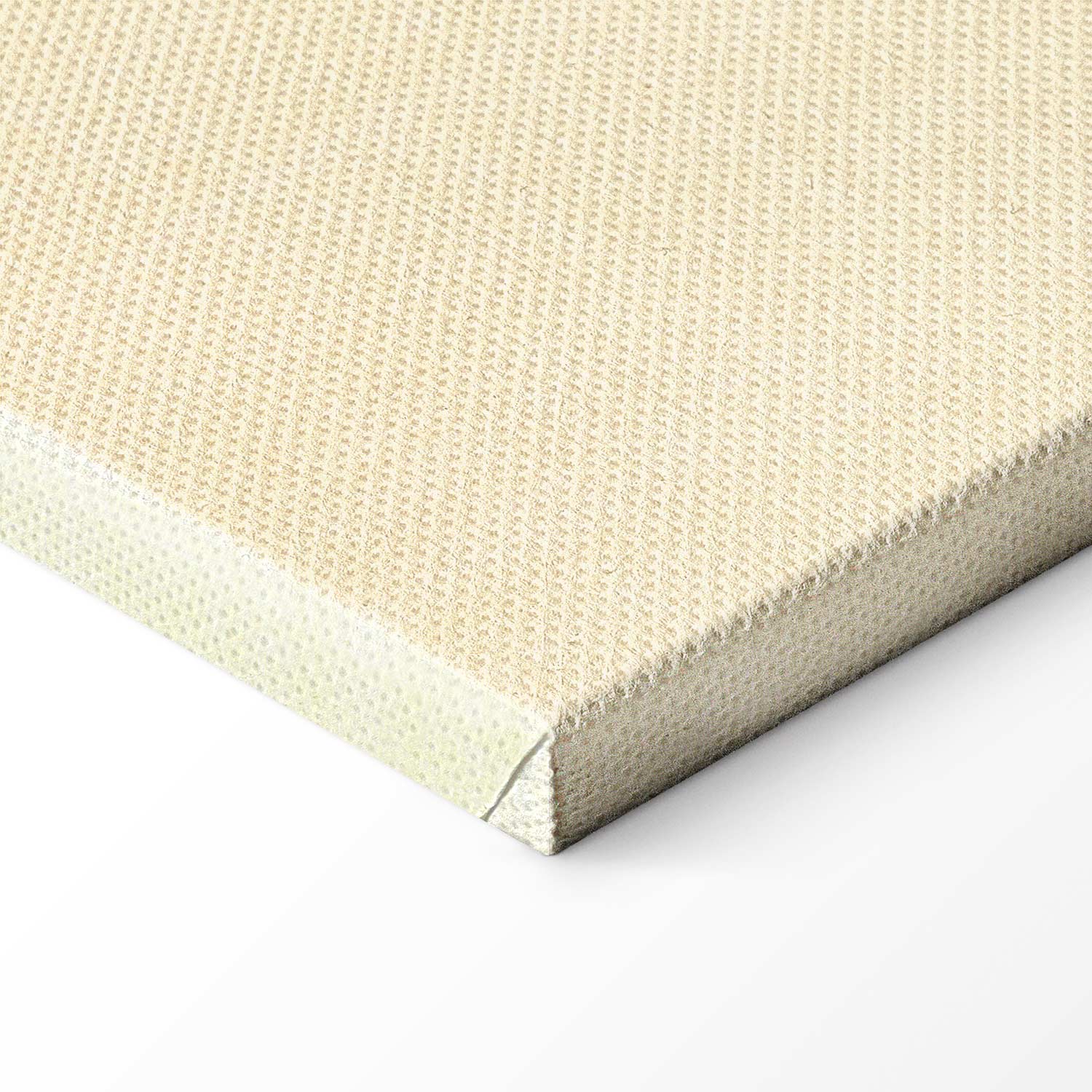 Hummingbirds Spring Orchard Beige Canvas Print